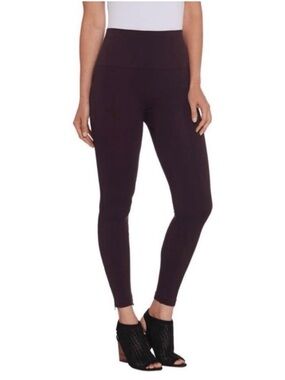 Spanx Look At Me Now Seamless Black Ankle‎ Zip Leggings Size 1X